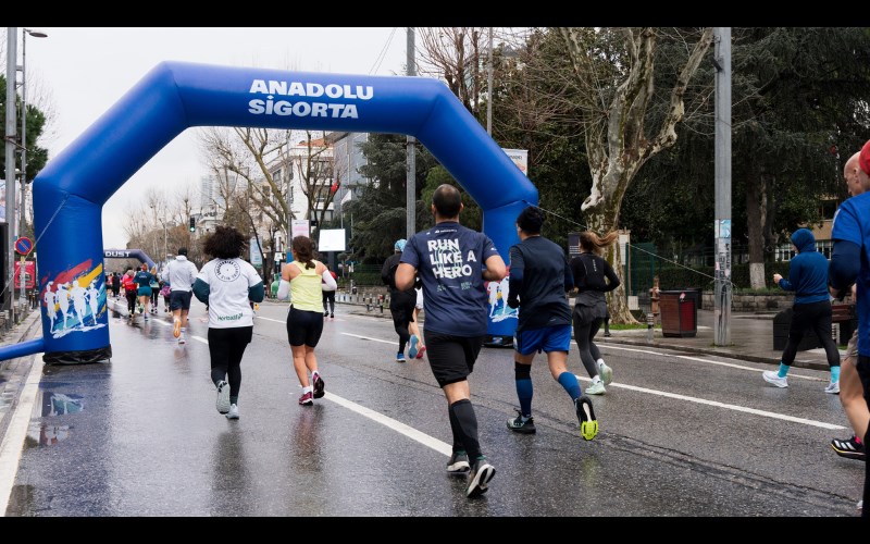 Anadolu Sigorta, Winter Run İstanbul’da da Koşucuların Yanındaydı!