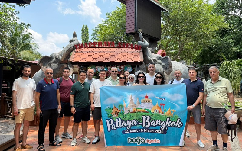 Doğa Sigorta Başarılı Acentelerini Bangkok ve Pattaya Seyahati ile Ödüllendirdi