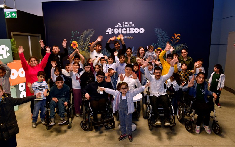 Katılım Emeklilik DigiZoo, Engelliler Haftası’nda özel çocukları ağırladı